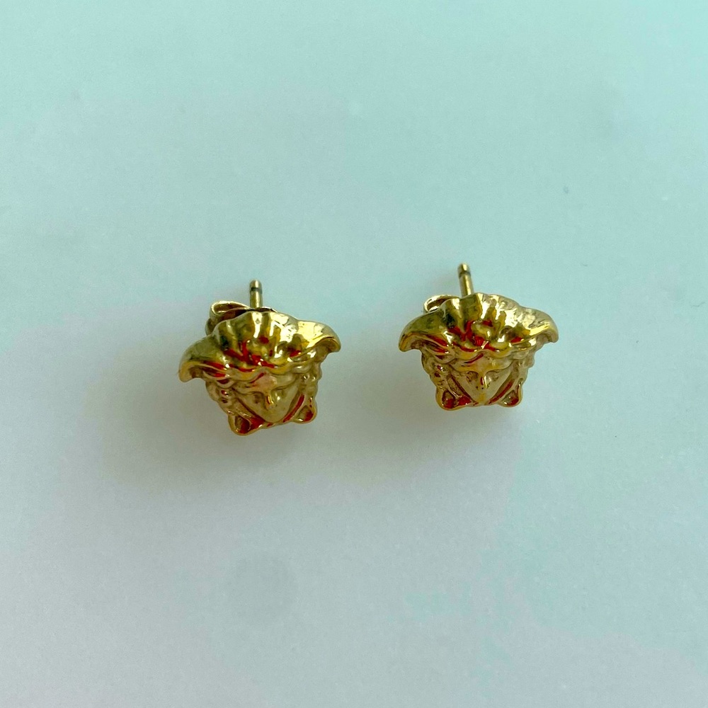 Versace Medusa studs